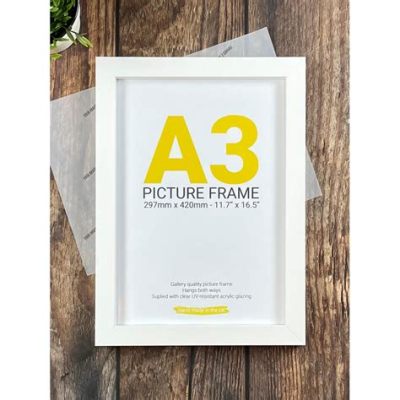 what size frame for a3 print: How does the choice of frame affect the overall aesthetic appeal of an A3 print?